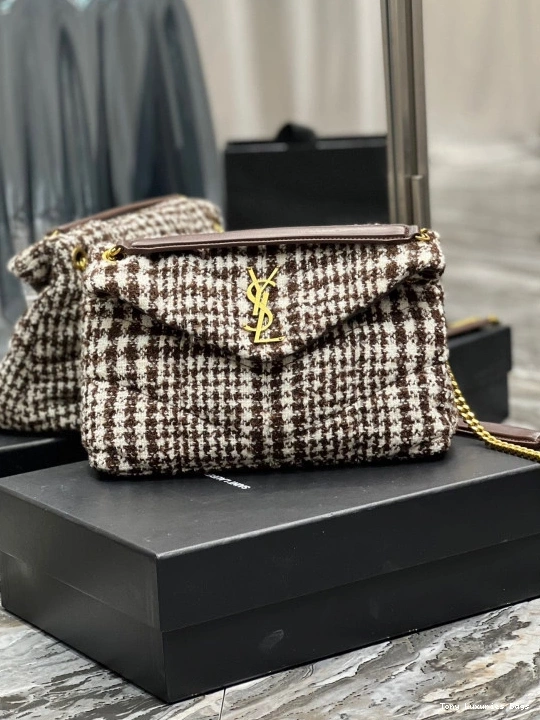 Tony Luxuries YSL CHAIN PUFFER SMALL BAG 0729
